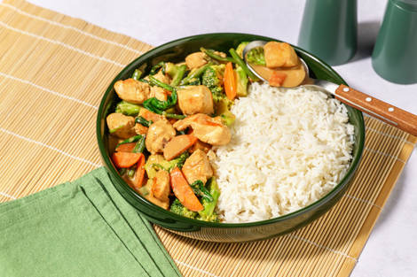 Katsu Chicken & Easy Prep Veggie Curry