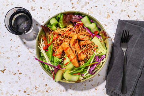 Express Asian Beef & Rainbow Salad Bowl