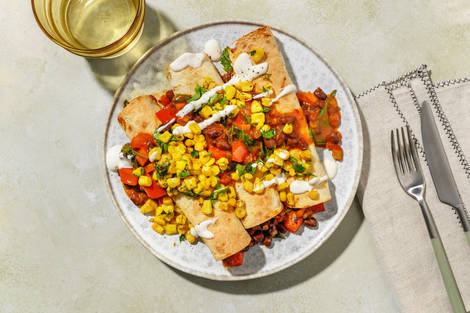 Mexican-Spiced Chicken, Black Bean & Veg Taquitos