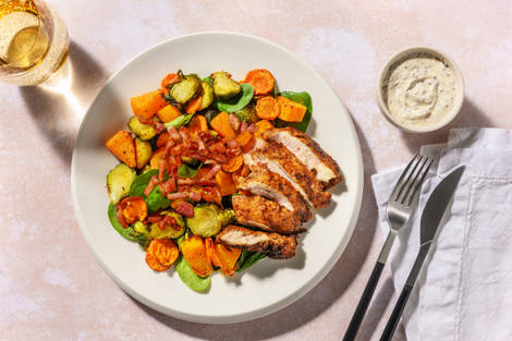 Easy Aussie Chicken & Bacon Veggie Medley