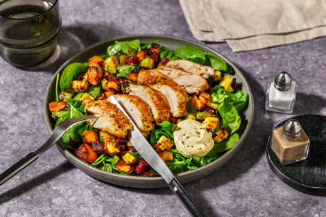 Easy Spiced Chicken & Veggie Medley