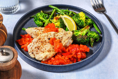 Seared Chicken & Smokey Capsicum Relish