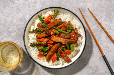 Teriyaki Beef & Baby Broccoli Stir-Fry