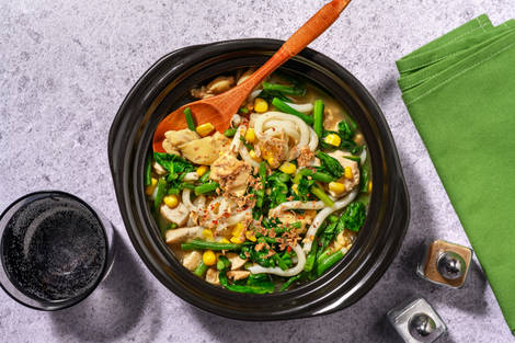 One-Pot Umami Chicken Noodle Soup
