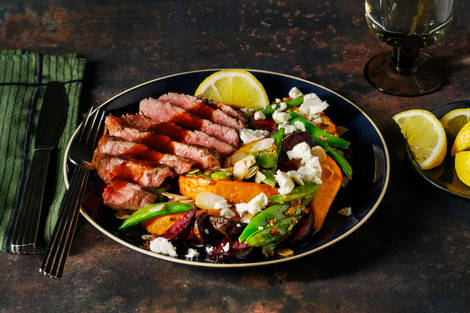 Deluxe Thyme-Glazed Beef Eye Fillet