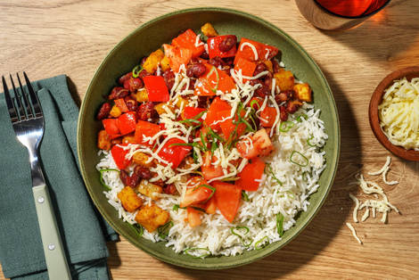 Mexican-Style Black Bean Bowls