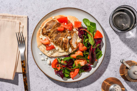 Shawarma-Style Chicken Wraps