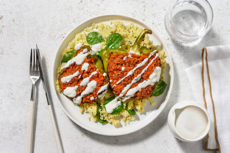 Lemon Pepper Beef & Bacon Stuffed Capsicums