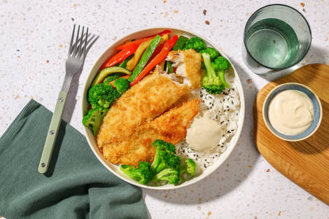 Double Fish Shop Crumbed Basa