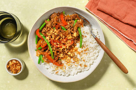 Express Double Hoisin Beef & Capsicum Stir-Fry