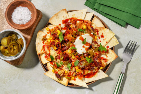 Fiery Bean & Loaded Jalapeño Nachos