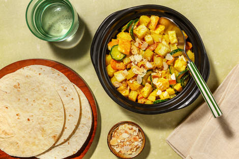 One-Pot Paneer & Veggie Indian Curry 
