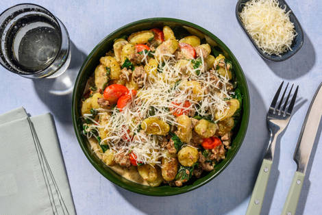 SuperQuick Beyond Meat®-and-Gnocchi Skillet