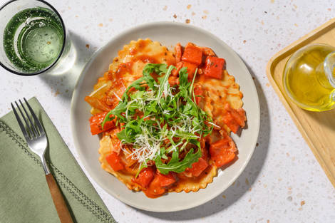 Classic Bacon & Sugo Pumpkin Ravioli