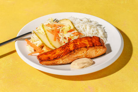 Snabblagad chili-miso-lax