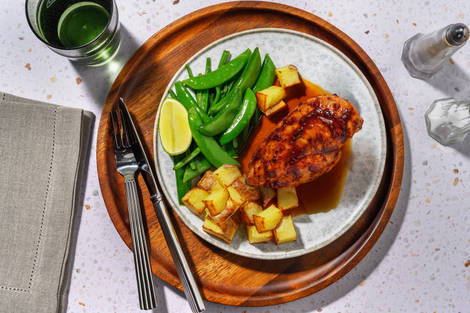 Teriyaki Sesame Glazed Chicken Breast