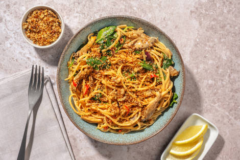 Linguine i krämig ostronskivlingsås