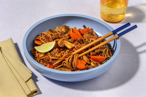 Fragrant Lamb Noodle Stir-Fry