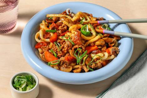 One Pan Char Siu Pork Udon