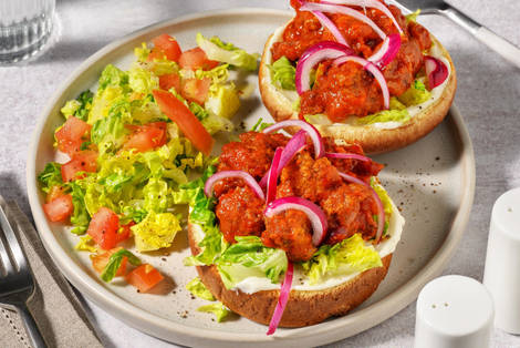 Homemade Beef Keema Pau