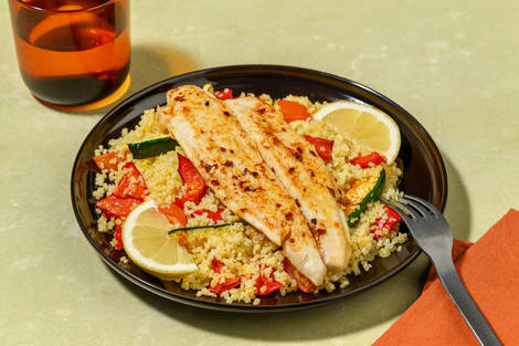 Lemony Salmon with Chilli Oil