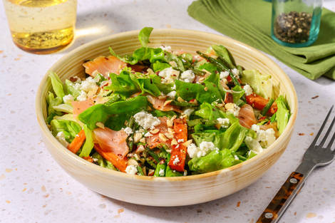 Cajun Double Salmon Salad