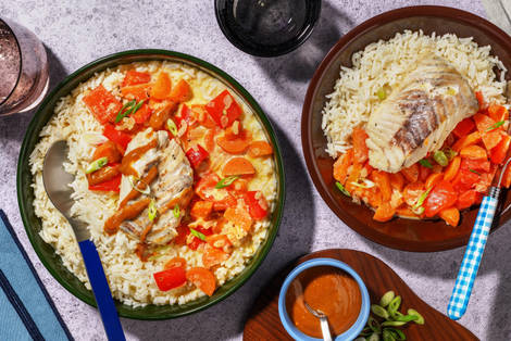 Miso- og honninghyse i kokossaus