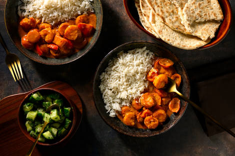 Indisk reje-tikka masala