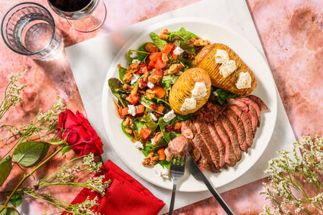 Tagliata di Manzo! Gebratene Rindssteakstreifen