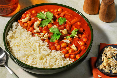 Chana Masala mit Kichererbsen