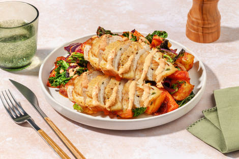 Lemon and Herb Double Chicken Traybake