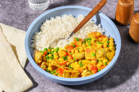 Coconut Chicken and Chickpea Curry