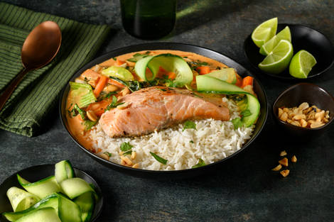 Laxcurry på thailändskt vis