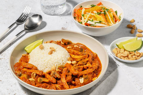 Curry de porc parfumé à la birmane