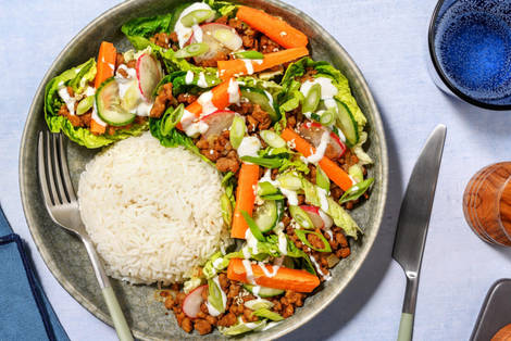 Vietnamesiske salat- og vegetardeigwraps
