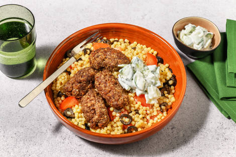 Spiced Lamb Kofta Couscous Bowl