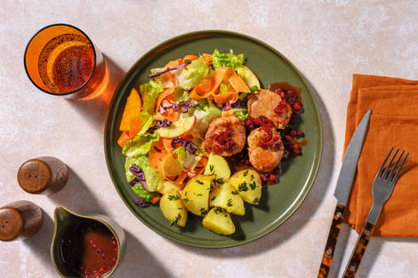 Pandestegte svinemedaljoner