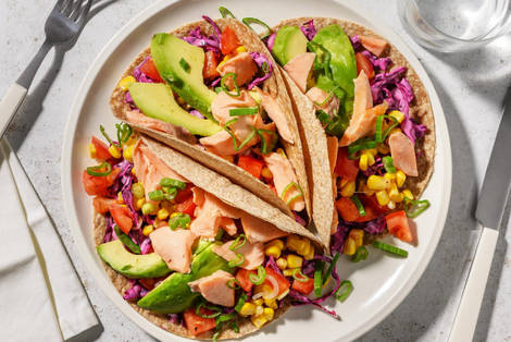 Wraps au saumon fumé