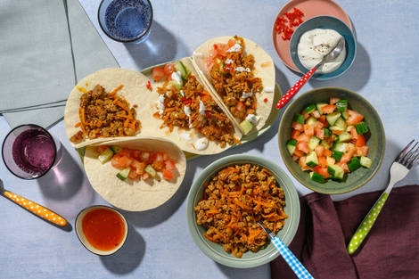 Curried Lean Beef Tacos