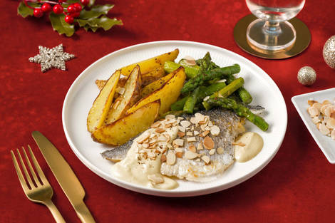 Dorada con salsa de mantequilla de Nantes