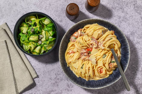 Krämig prosciuttopasta