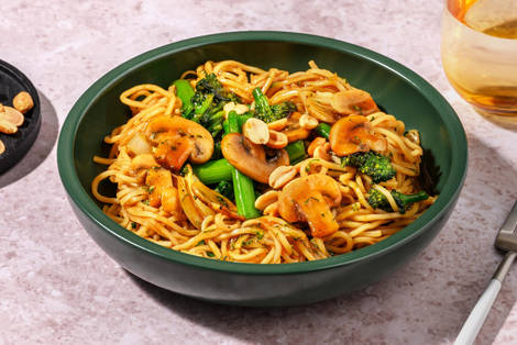 Speedy Char Siu Veggie Noodles