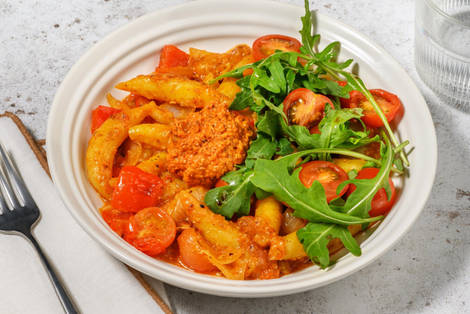 Schupfnudeln mit veganem Pesto Rosso