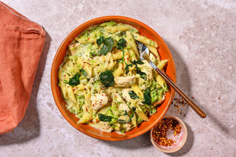 Nonna's Quick Chicken, Bacon & Broccoli Pasta