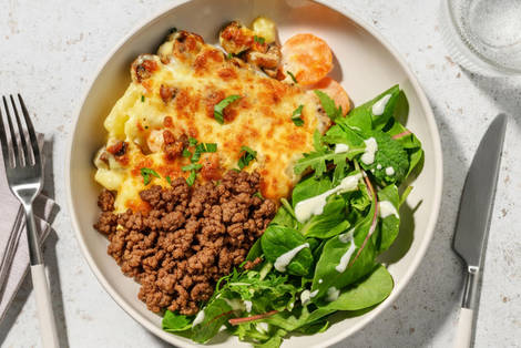 Kartoffel-Gratin mit extra Bio-Rinderhack