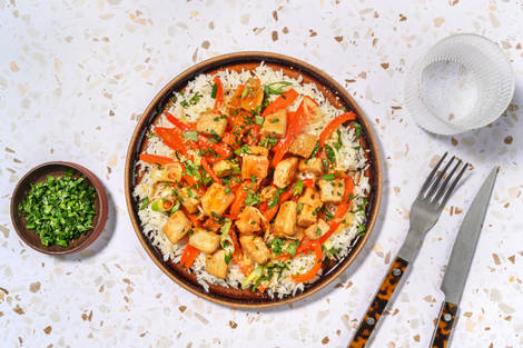 Porc au caramel vietnamien & riz précuit