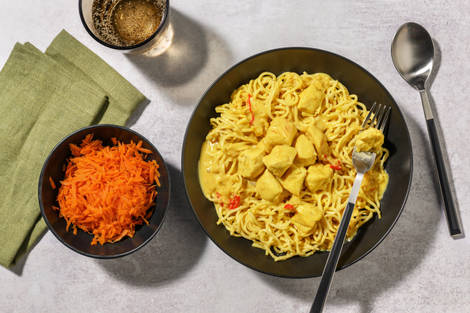 Wok au poulet Label Rouge coco épicé façon bicol