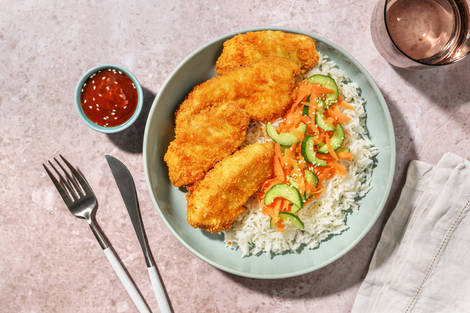 Poulet Label Rouge façon Korean Fried Chicken