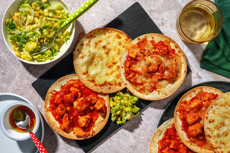 Tostadas mexicaines poulet & cheddar