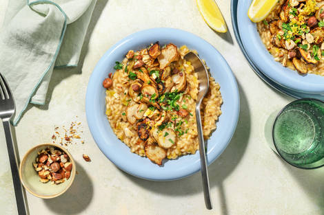 Risotto aux topinambours & pecorino râpé